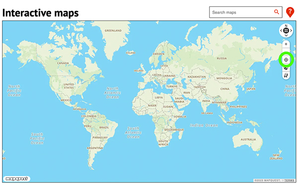 example interactive map